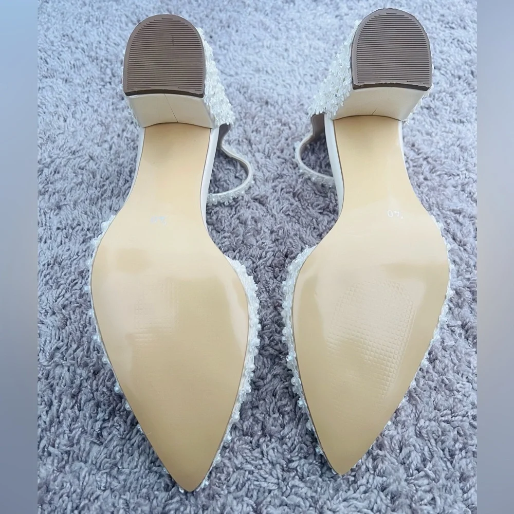 Pearl Wedding Heel - Picture 4 of 11